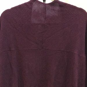 Burgundy EXPRESS Cardigan Sweater